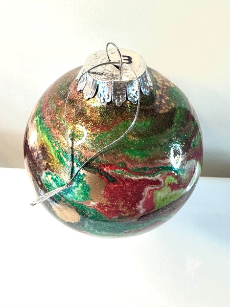 12’ Round Christmas Ball ornament #3