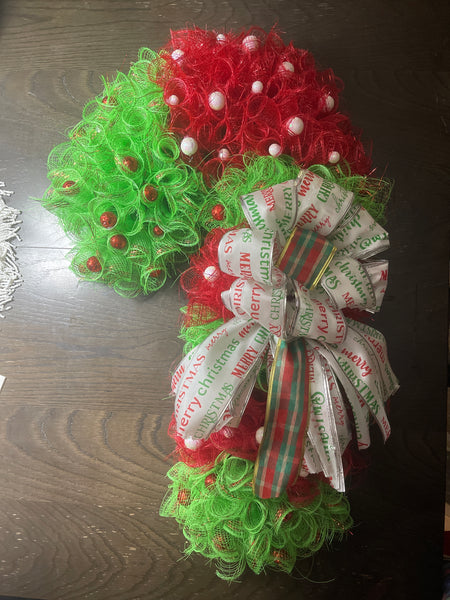 Wreath Candy Cane